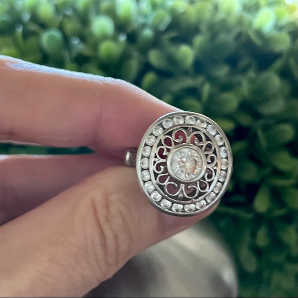 MEDA Sterling Silver CZ Ring - Picture 3 of 5